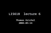 LIS618  lecture 6