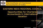 Opportunities for Chartered Accountants in International taxation