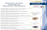 Genome Center Biological Networks Seminars