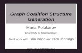 Graph Coalition Structure Generation