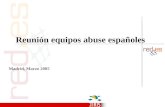 Reunión equipos abuse españoles