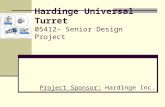 Hardinge Universal Turret 05412- Senior Design Project