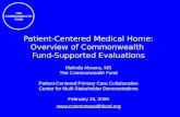 Patient-Centered Medical Home: Overview of Commonwealth  Fund-Supported Evaluations