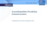 Core/Satellite Portfolio Construction