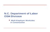 N.C. Department of Labor OSH Division