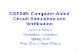 CSE245: Computer-Aided Circuit Simulation and Verification