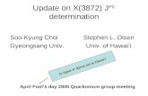 Update on X(3872) J PC  determination