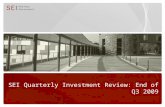 SEI Quarterly Investment Review: End of Q3 2009