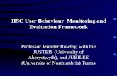 JISC User Behaviour  Monitoring and Evaluation Framework