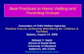 Best Practices in Home Visiting and Parenting Groups
