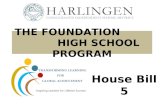 THE FOUNDATION                  HIGH SCHOOL PROGRAM