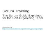Scrum Training: The Scrum Guide Explained for the Self-Organizing Team
