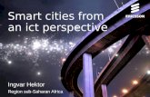 Smart cities from an ict perspective