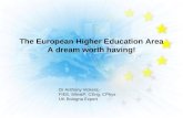 The European Higher Education Area A dream worth having!