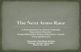 The Next Arms Race