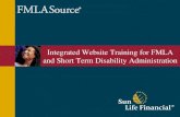 Integrated Website Training for FMLA and Short Term Disability Administration