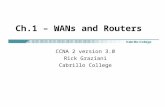 Ch.1 – WANs and Routers