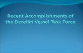 Recent Accomplishments of the Derelict Vessel Task Force