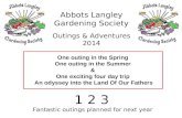 One outing in the Spring One outing in the Summer &