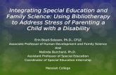 Erin Boyd- Soisson , Ph.D., CFLE Associate Professor of Human Development and Family Science And