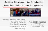 Action Research in Graduate Teacher Education Programs