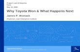 Why Toyota Won & What Happens Next