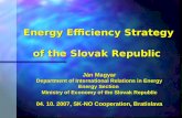 Energy Efficiency Strategy  of the Slovak Republic