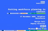 Putting workforce planning in context
