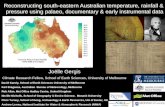Joëlle Gergis  Climate Research Fellow, School of Earth Sciences, University of Melbourne