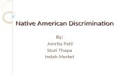 Native American Discrimination