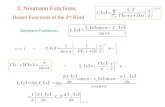 3. Neumann Functions,    Bessel Functions of the 2 nd  Kind