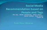 Social Media Recommendation based on People and Tags