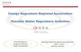 Energy Regulators  Regional  Association Possible Water  Regulatory  Activities