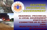 GAUTENG PROVINCIAL GOVERNMENT