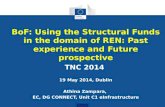 BoF: Using the Structural Funds in the domain of REN: Past experience and Future prospective