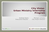 City Vision  Urban Ministry Internship Program