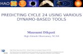 PREDICTING CYCLE 24 USING VARIOUS DYNAMO-BASED TOOLS
