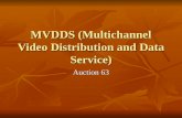 MVDDS (Multichannel Video Distribution and Data Service)