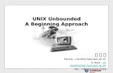 UNIX Unbounded A Beginning Approach