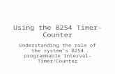 Using the 8254 Timer-Counter
