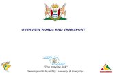 OVERVIEW  ROADS AND TRANSPORT