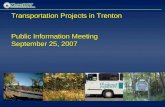 Transportation Projects in Trenton