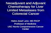 Neoadjuvant and Adjuvant Chemotherapy for Liver Limited Metastases from Colorectal Cancer