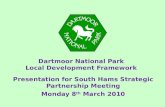 Dartmoor National Park Local Development Framework