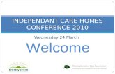 INDEPENDANT CARE HOMES CONFERENCE 2010