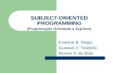 SUBJECT-ORIENTED PROGRAMMING