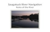 Saugatuck River Navigation Rules of the River