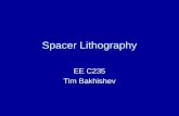 Spacer Lithography