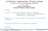 Jefferson Laboratory Theory Group Science and Technology Review July 15, 2002 Rocco Schiavilla
