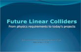 Future  Linear  Colliders